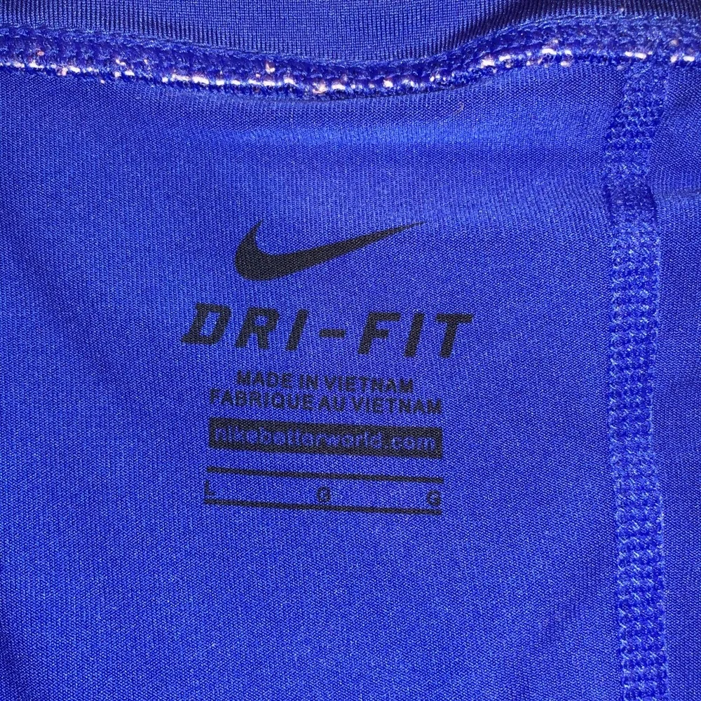 Nike Blue Skirt with White Accents - Picture 2 of 2